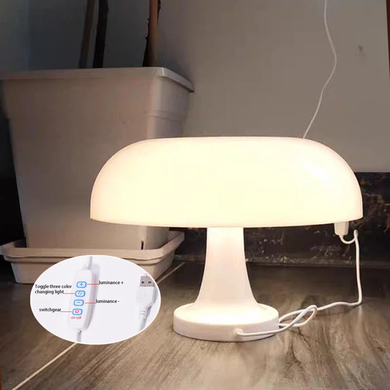 Mushroom Table Desk Lamp