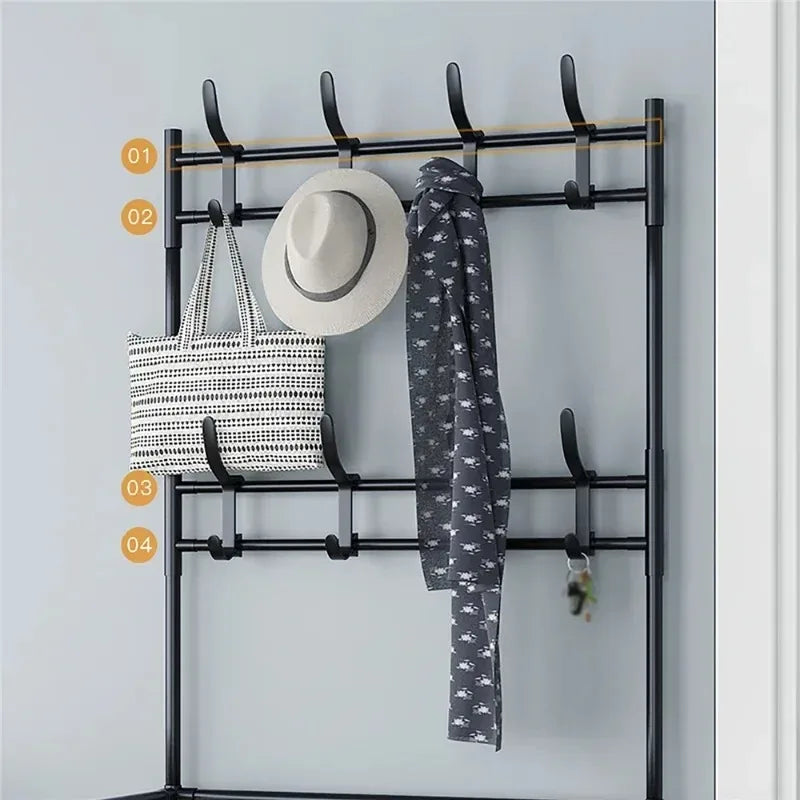 Multi-Layer Shoe & Hat Rack