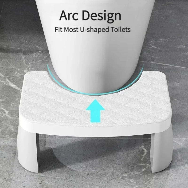 Toilet Squat Stool Removable Non-slip Toilet Seat Stool