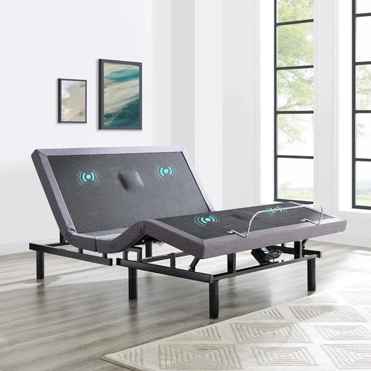 Wireless Remote, Ergonomic Zero-Gravity Smart Bed