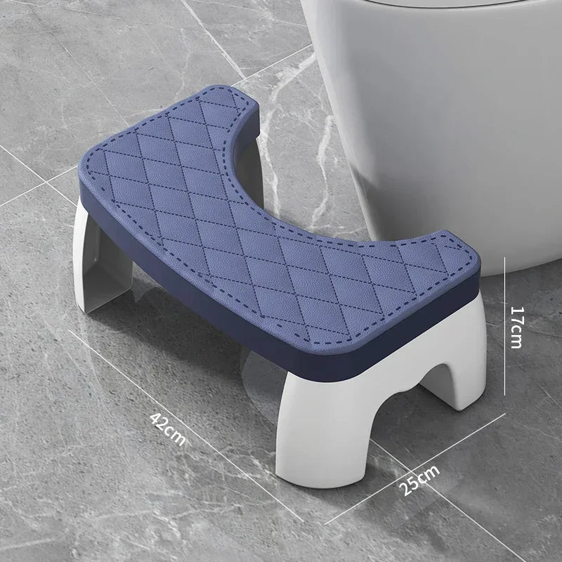 Toilet Squat Stool Removable Non-slip Toilet Seat Stool