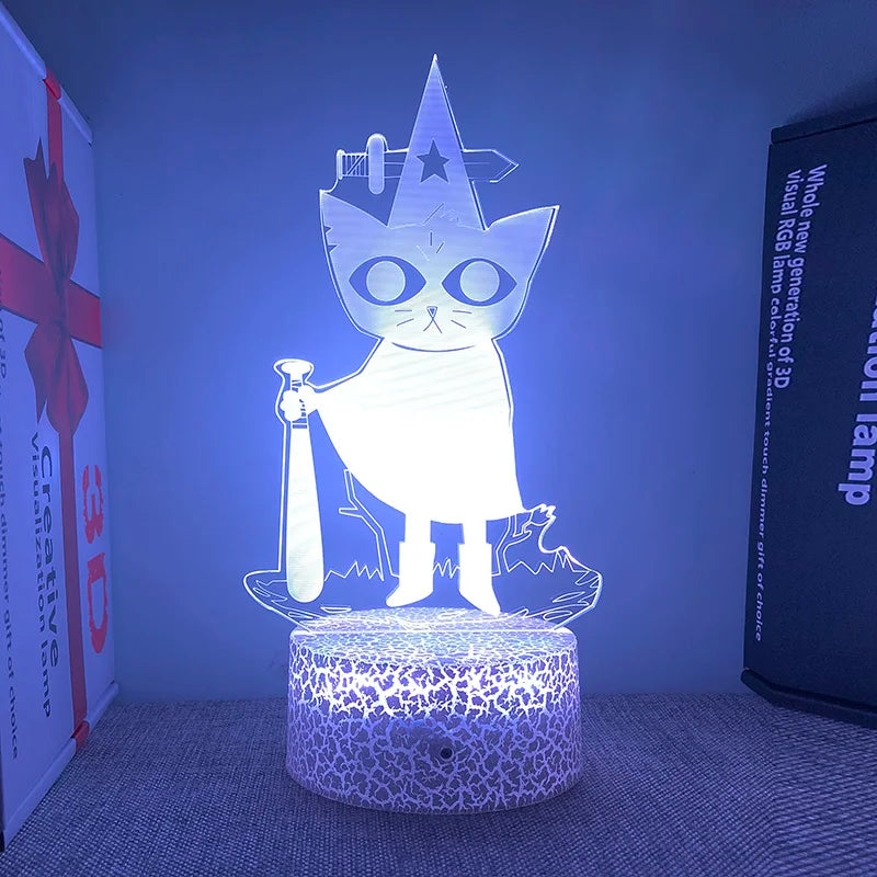 Night In The Woods 3D LED Lamp