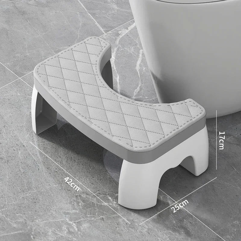 Toilet Squat Stool Removable Non-slip Toilet Seat Stool