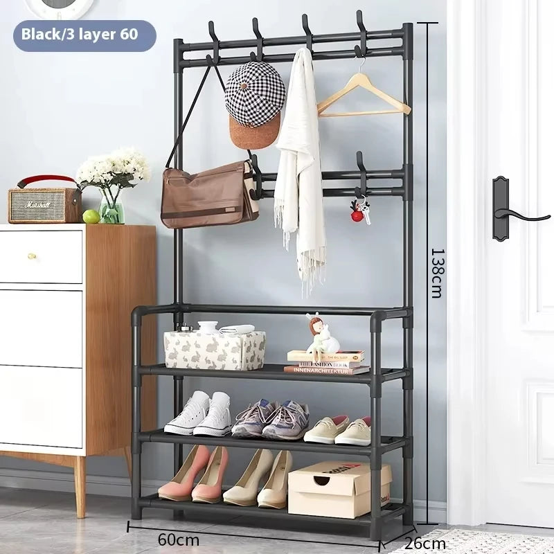 Multi-Layer Shoe & Hat Rack