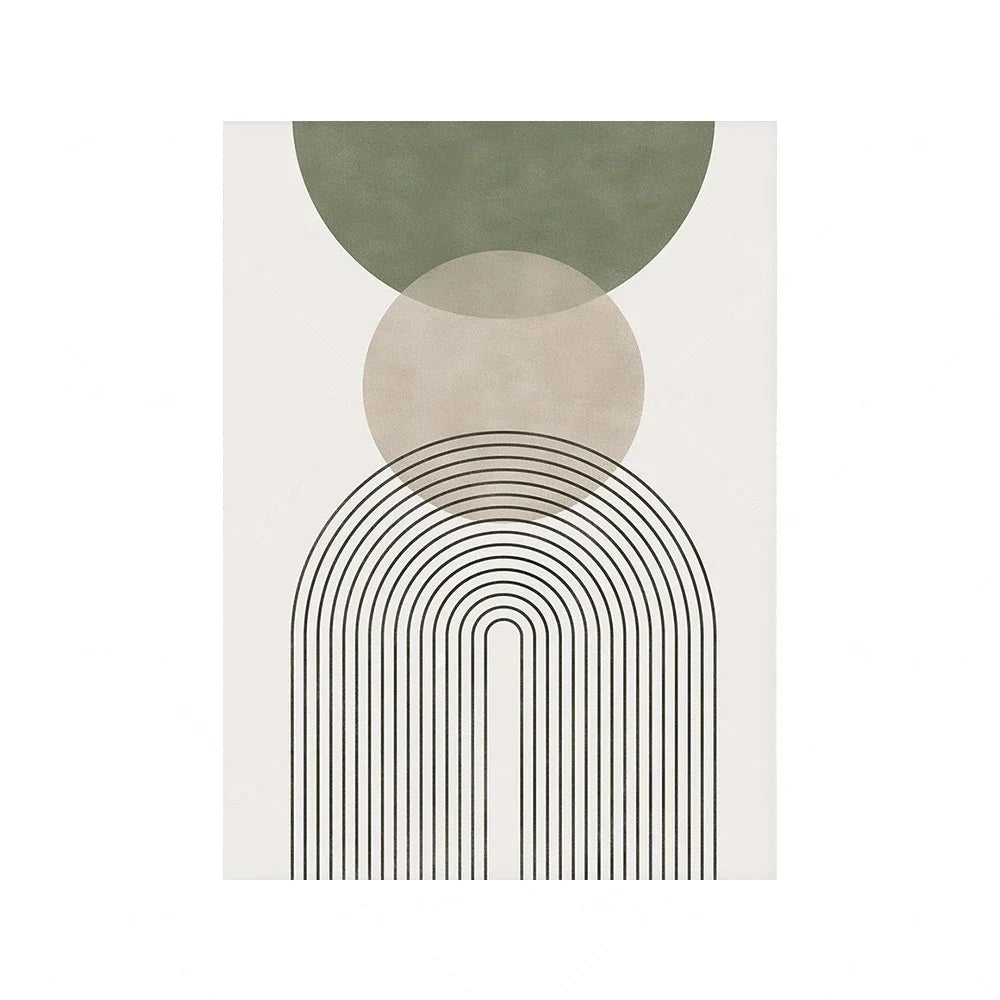 Nordic Sage Green Botanical Wall Art