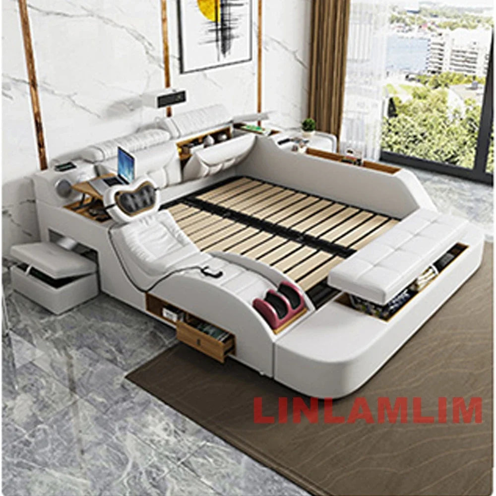 Linlamlim Modern Smart Bed – Futuristic Multifunctional Massage Bed