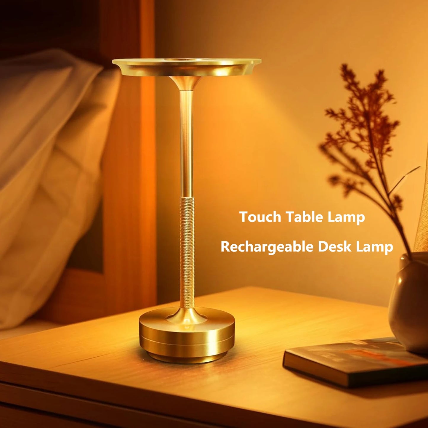 Wierless Simple LED Desk Lamp