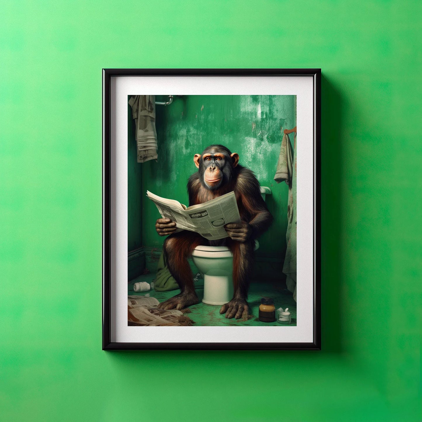 Funny Animal Canvas Wall Art