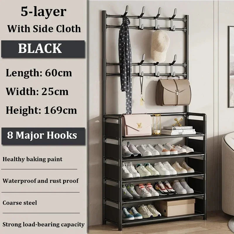 Multi-Layer Shoe & Hat Rack