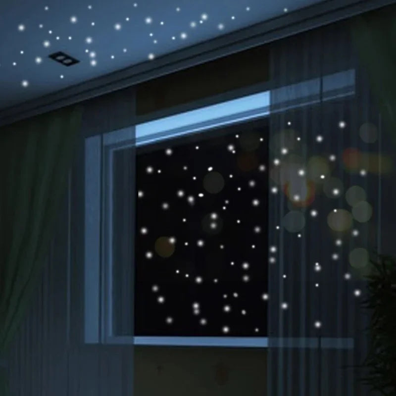 Glow-in-the-Dark Star Wall Stickers