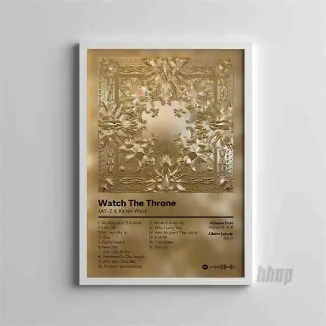 Kanye West Hip-Hop Album Poster