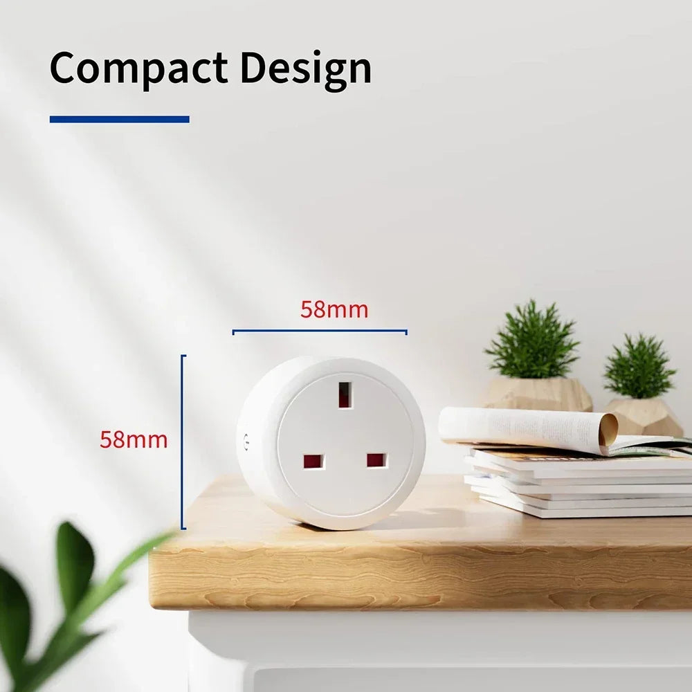 TUYA WIFI Smart Socket With Voice Control