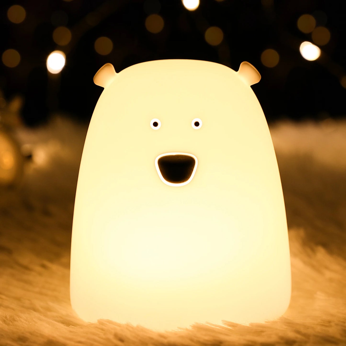 7-Color Mini Kawaii Cat Night Lamp