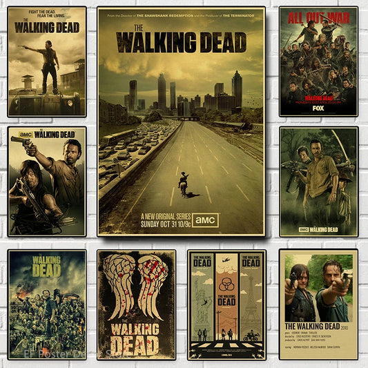 The Walking Dead Vintage Poster