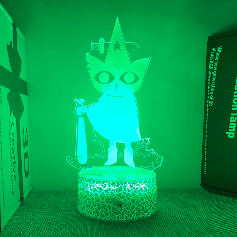 Night In The Woods 3D LED Lamp