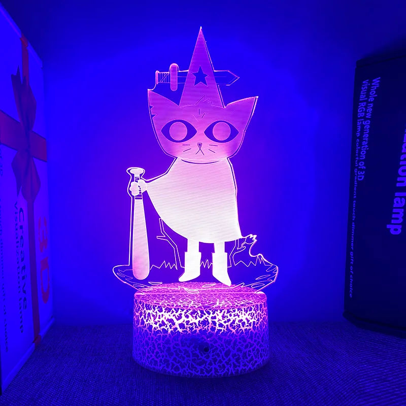 Night In The Woods 3D LED Lamp