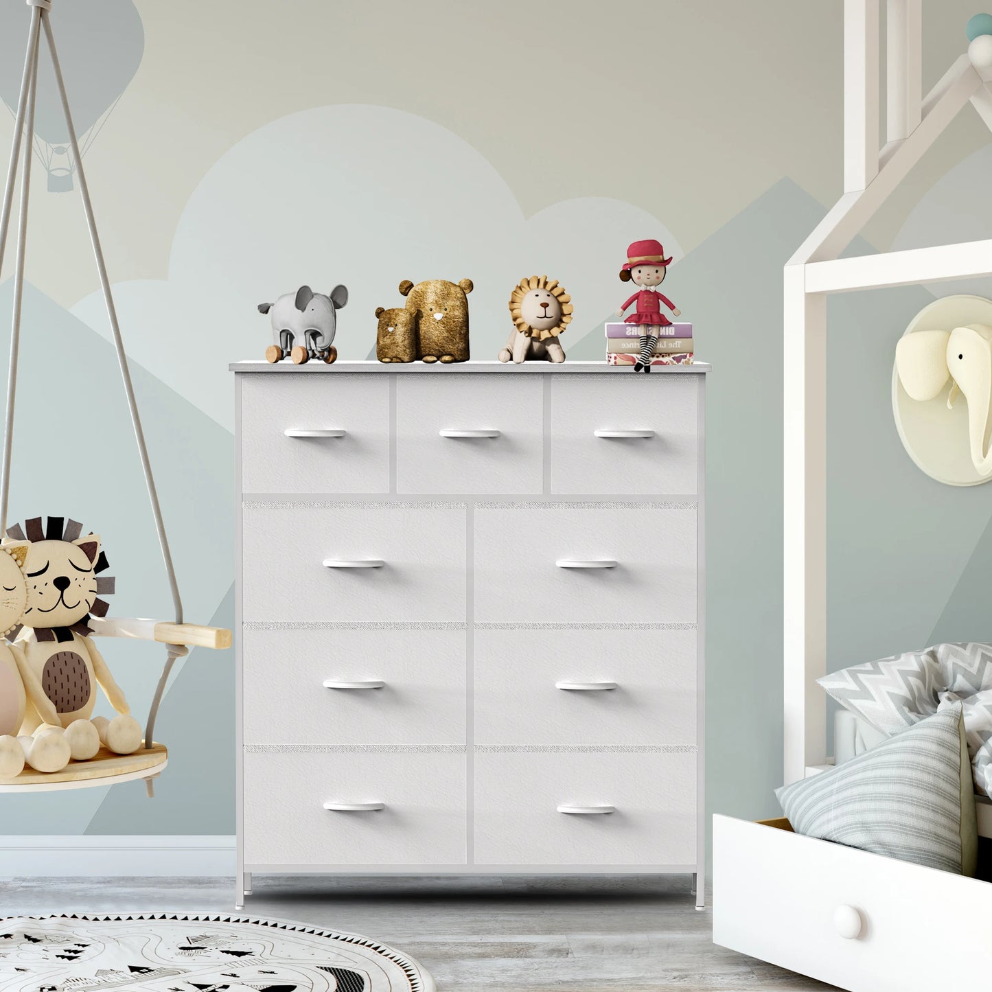 JHK Drawer Wardrobe Cabinet Furniture