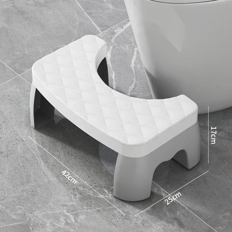 Toilet Squat Stool Removable Non-slip Toilet Seat Stool