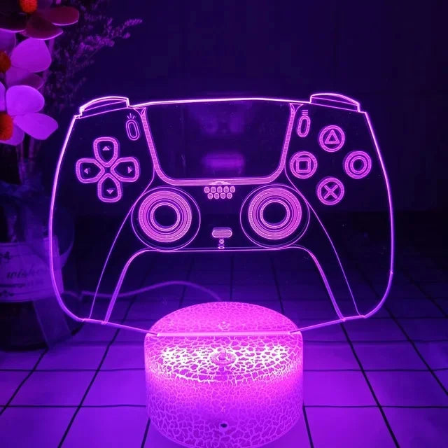 3D LED RGB Gaming Lamp