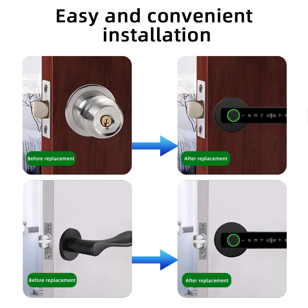 RAYKUBE M5 Tuya BLE Smart Door Lock