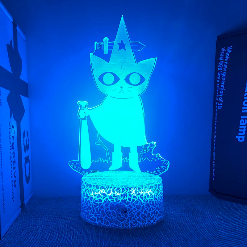 Night In The Woods 3D LED Lamp