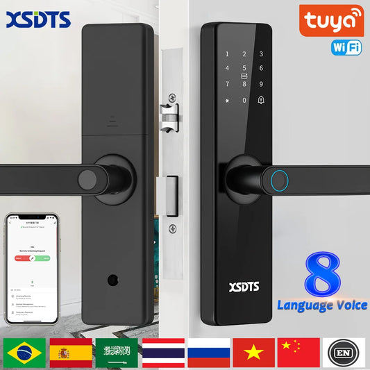 Tuya Wifi Electronic Smart Door Lock