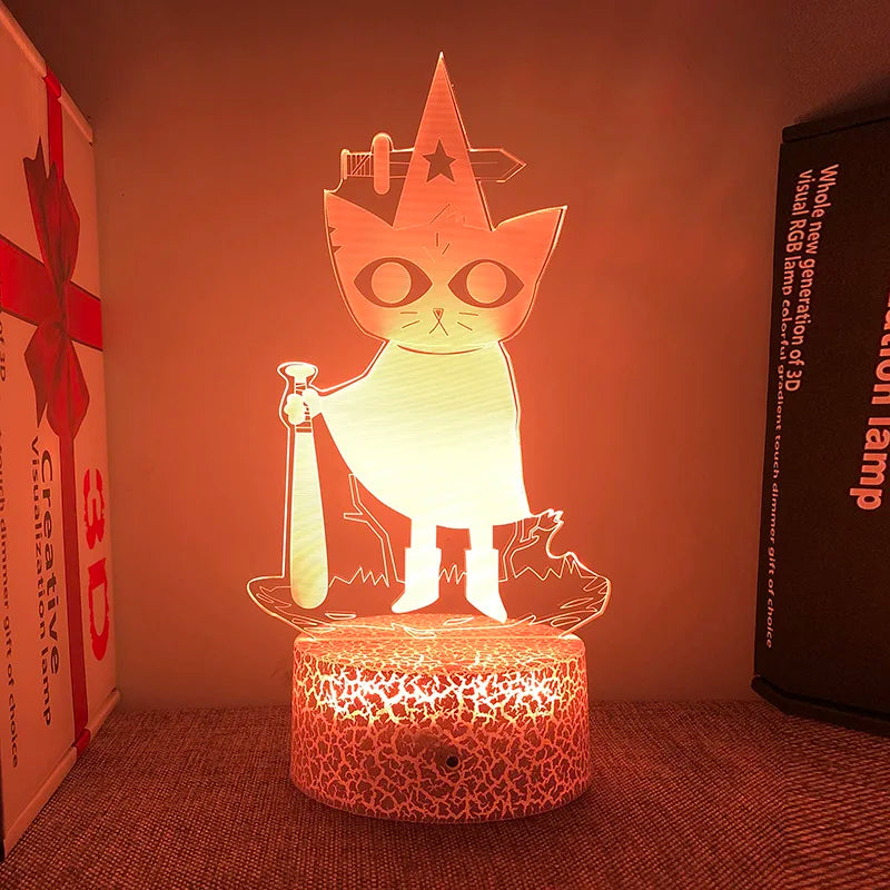 Night In The Woods 3D LED Lamp