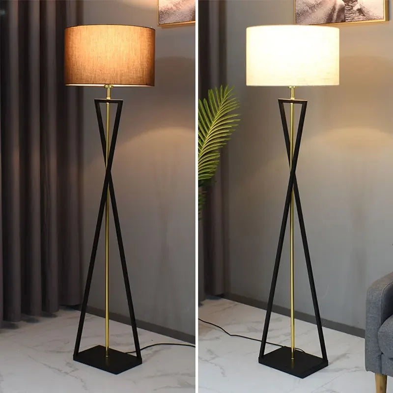 Modern LED Iron Floor Lamp